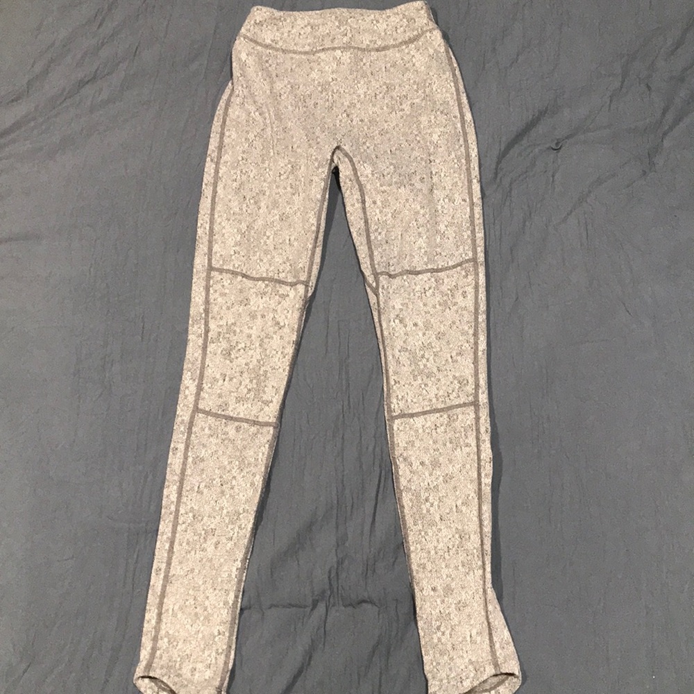 XS GYMSHARK Gray Marble Workout Leggings
